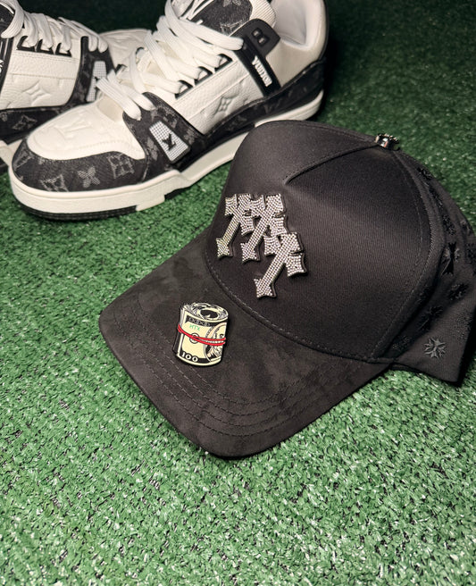 100 Dollar Bill Wrapped EXCLUSIVE Hat Pin